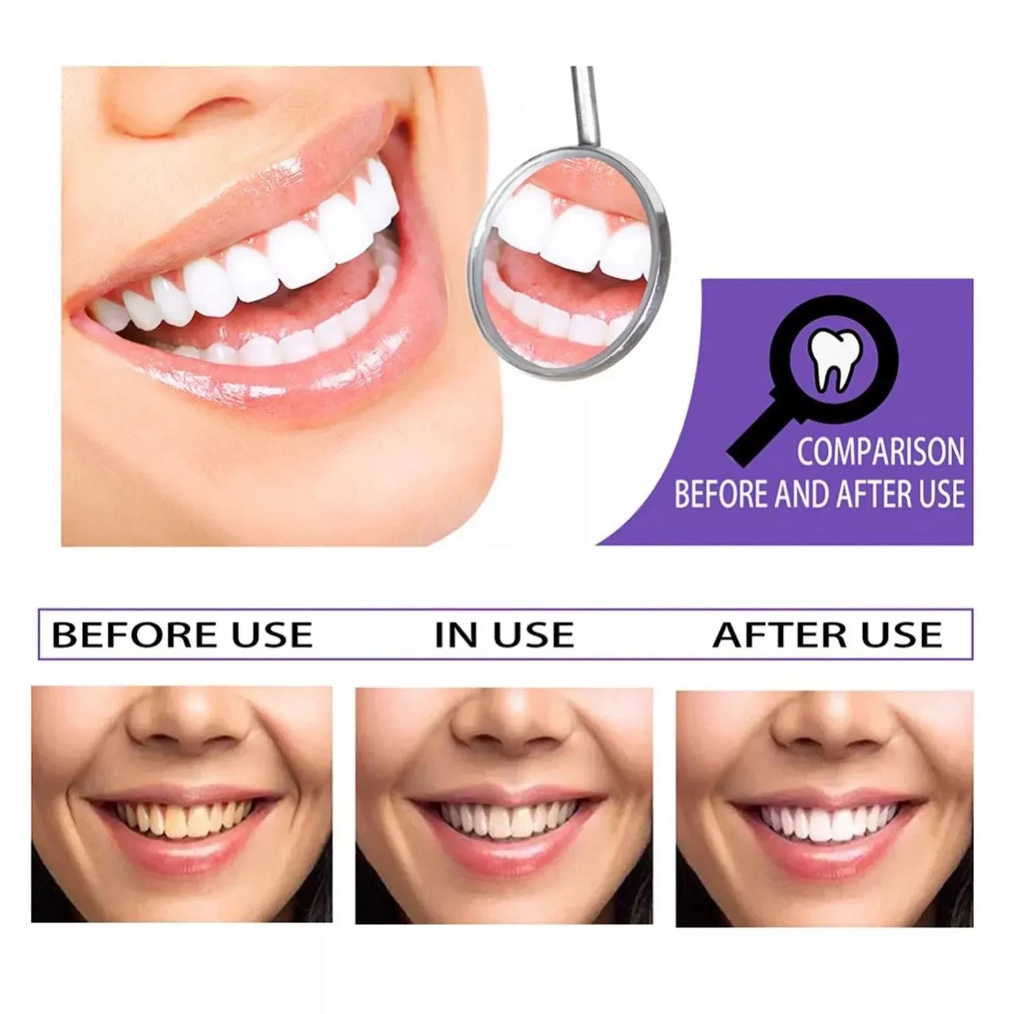 Original HiSmile V34 Teeth serum | Colour Corrector, Teeth Whitening, Stain Remove